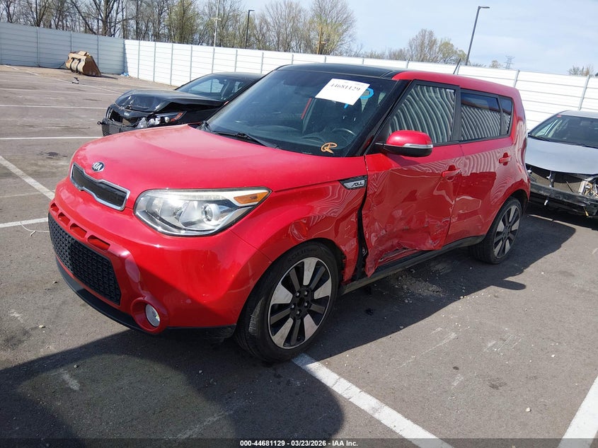 2015 Kia Soul VIN KNDJX3A57F7798931 IAAI salvage auction — LEFT SIDE, Wait Title, sold $1,250 on 2026-07-14 (photo 4)