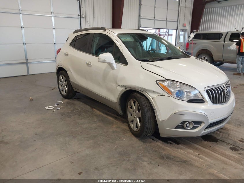 2015 Buick Encore VIN KL4CJCSB8FB261703 IAAI salvage auction — FRONT & REAR, Salvage Title, sold $550 on 2026-07-29 (photo 1)