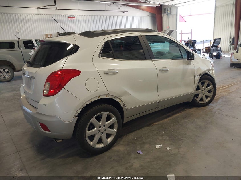 2015 Buick Encore VIN KL4CJCSB8FB261703 IAAI salvage auction — FRONT & REAR, Salvage Title, sold $550 on 2026-07-29 (photo 4)