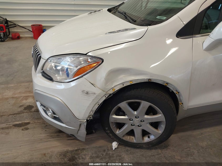 2015 Buick Encore VIN KL4CJCSB8FB261703 IAAI salvage auction — FRONT & REAR, Salvage Title, sold $550 on 2026-07-29 (photo 6)