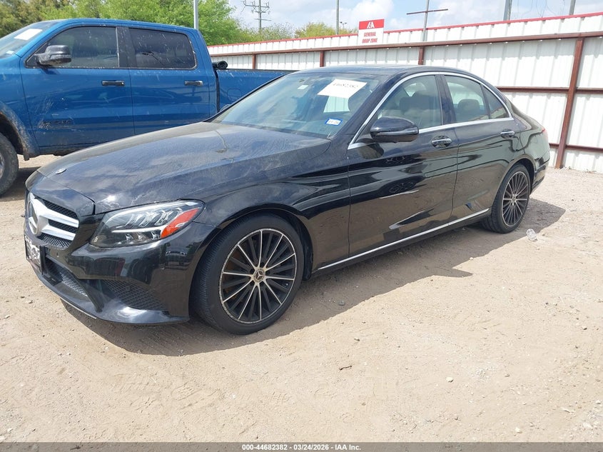 2021 Mercedes-benz C-klasse VIN W1KWF8DB2MR612114 IAAI salvage auction — FRONT END, Wait Title, sold $7,400 on 2026-07-09 (photo 2)