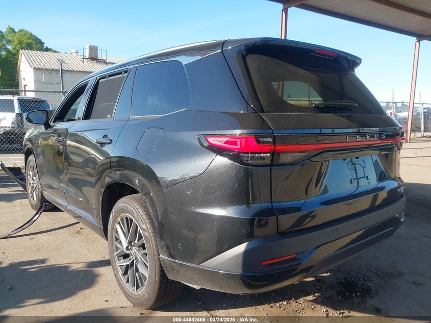 2025 Lexus Tx VIN 5TDAAAB62SS030741 IAAI salvage auction — Front End, Salvage (California), sold $17,200 on 2026-05-11 (photo 3)
