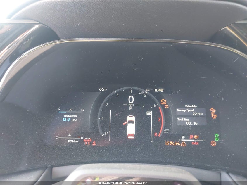 2025 Lexus Tx VIN 5TDAAAB62SS030741 IAAI salvage auction — Front End, Salvage (California), sold $17,200 on 2026-05-11 (photo 7)