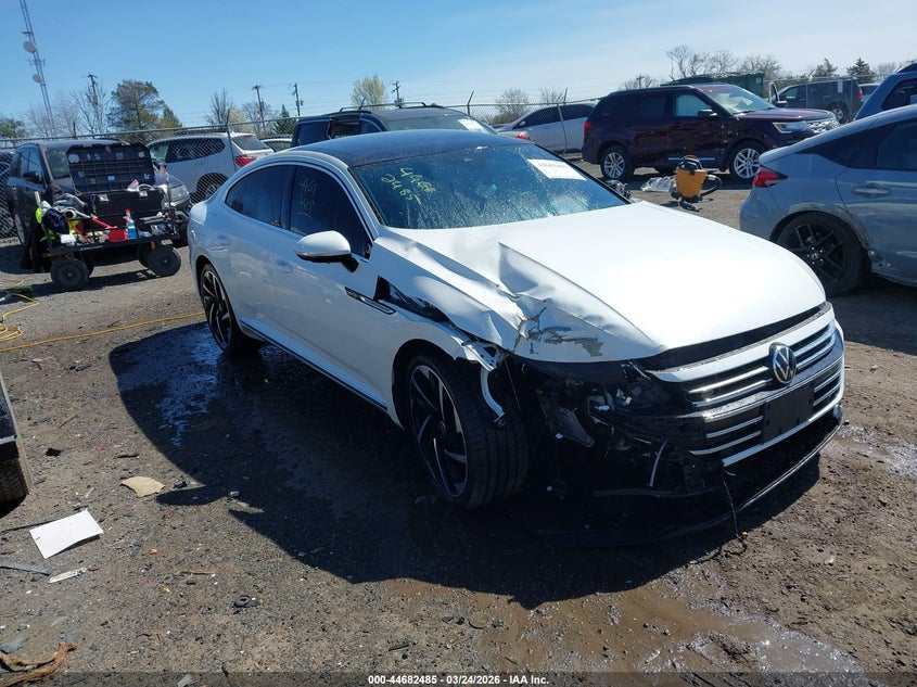 2023 Volkswagen Arteon VIN WVWTR7ANXPE004012 IAAI salvage auction — RIGHT FRONT, Wait Title, sold $7,500 on 2026-08-02 (photo 1)