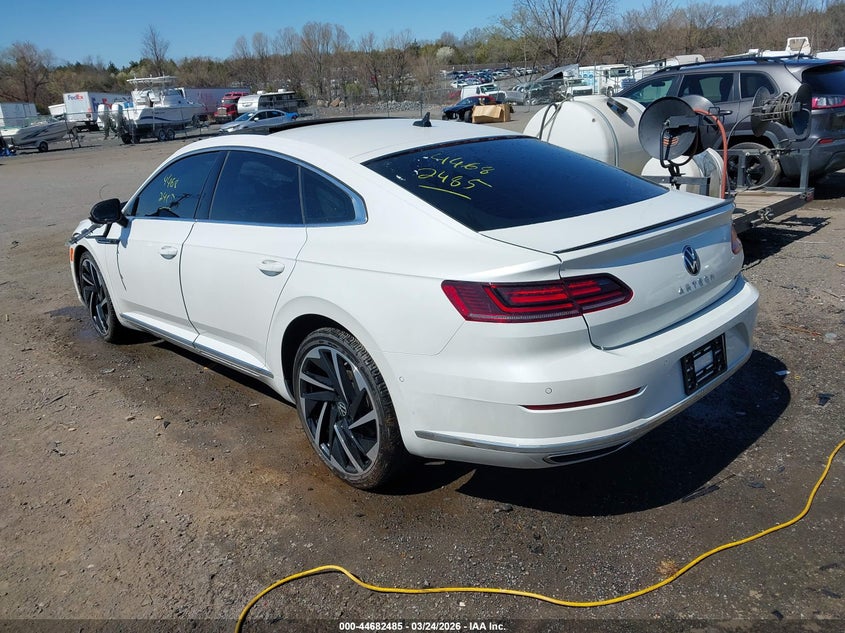 2023 Volkswagen Arteon VIN WVWTR7ANXPE004012 IAAI salvage auction — RIGHT FRONT, Wait Title, sold $7,500 on 2026-08-02 (photo 3)