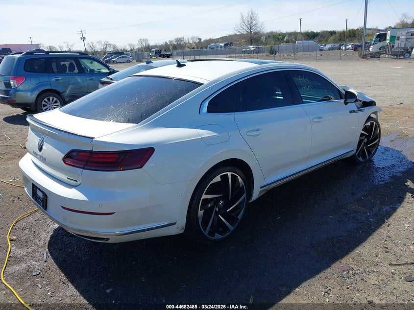 2023 Volkswagen Arteon VIN WVWTR7ANXPE004012 IAAI salvage auction — RIGHT FRONT, Wait Title, sold $7,500 on 2026-08-02 (photo 4)