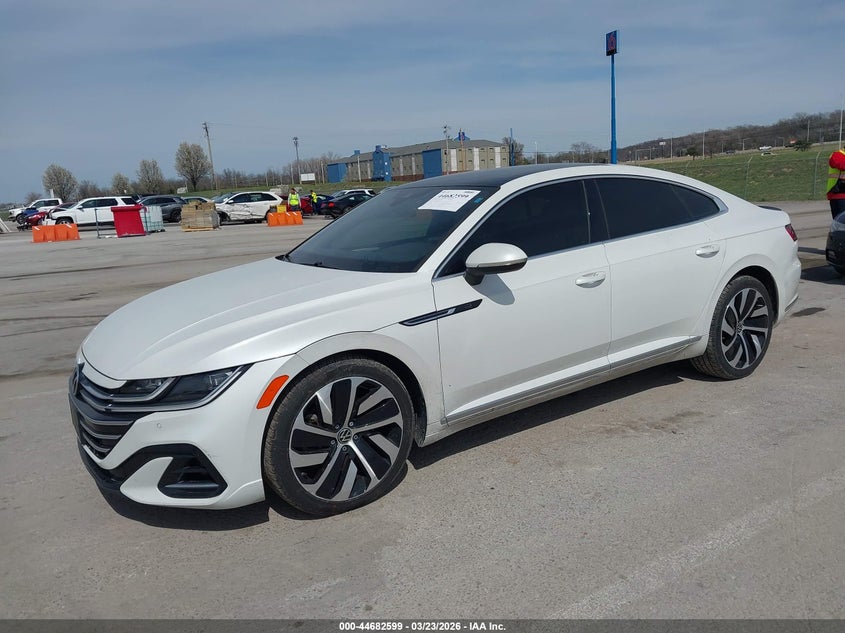 2021 Volkswagen Arteon VIN WVWSR7AN0ME009520 IAAI salvage auction — SIDE, Salvage (Illinois), sold $8,300 on 2026-08-08 (photo 2)