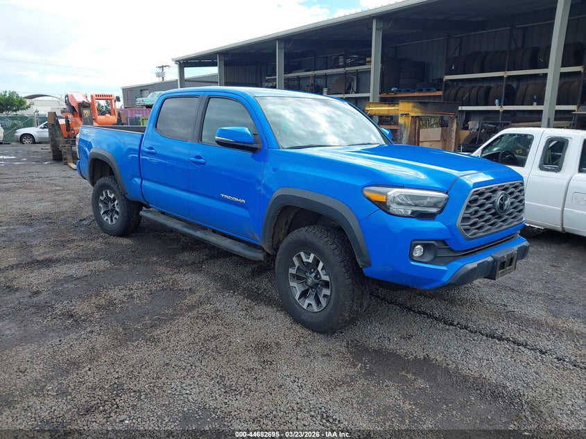 2021 Toyota Tacoma VIN 3TMDZ5BN2MM112637 IAAI salvage auction — SUSPENSION, Salvage (Hawaii), sold $15,850 on 2026-08-25 (photo 1)