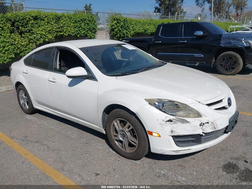 2010 Mazda 6 VIN 1YVHZ8BH7A5M27667 IAAI salvage auction — RIGHT FRONT, Salvage (California), sold $350 on 2026-07-09 (photo 1)