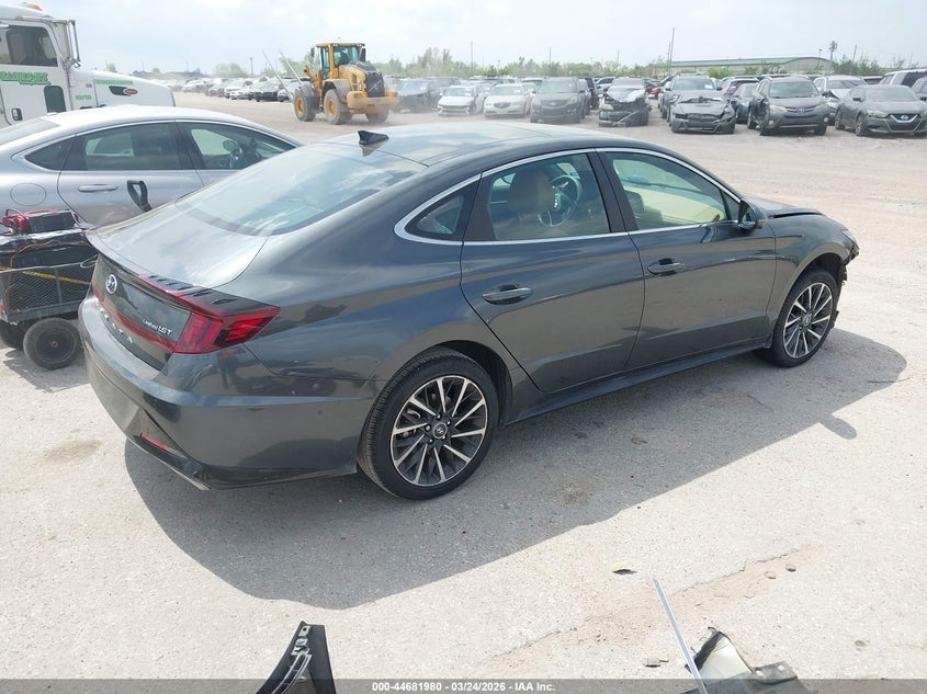 2023 Hyundai Sonata VIN KMHL34J23PA331117 IAAI salvage auction — FRONT END, Salvage (Texas), sold $8,500 on 2026-07-22 (photo 4)