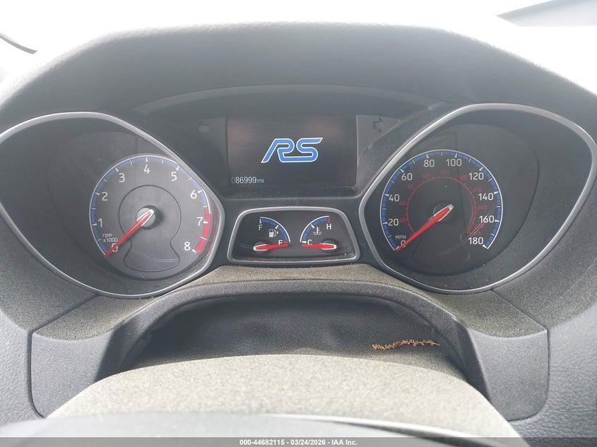 2016 Ford Focus rs VIN WF0DP3TH1G4116601 IAAI salvage auction — FRONT END, Wait Title, sold $3,650 on 2026-07-29 (photo 7)