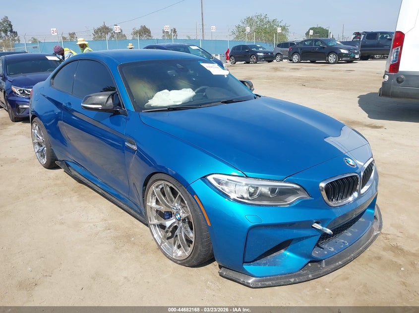 2016 BMW M2 VIN WBS1H9C56GV351915 — IAAI salvage auction photo