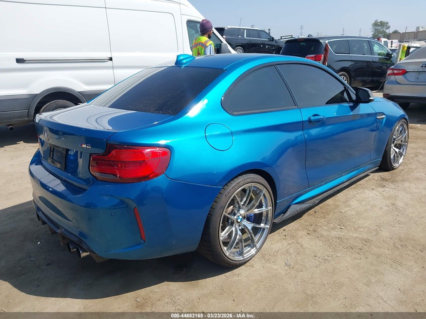 2016 BMW M2 VIN WBS1H9C56GV351915 IAAI salvage auction — LEFT FRONT, Salvage (California), sold $10,750 on 2026-07-22 (photo 4)