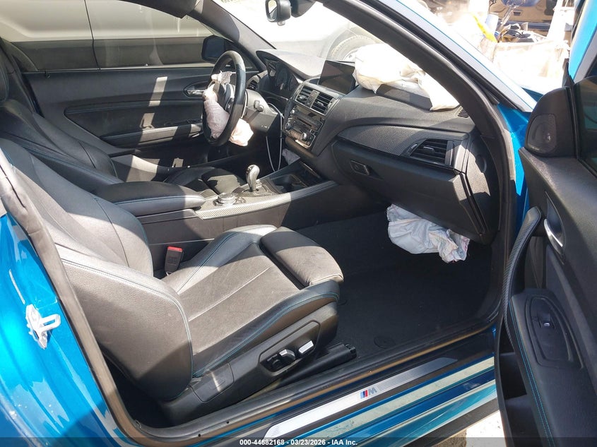 2016 BMW M2 VIN WBS1H9C56GV351915 IAAI salvage auction — LEFT FRONT, Salvage (California), sold $10,750 on 2026-07-22 (photo 5)