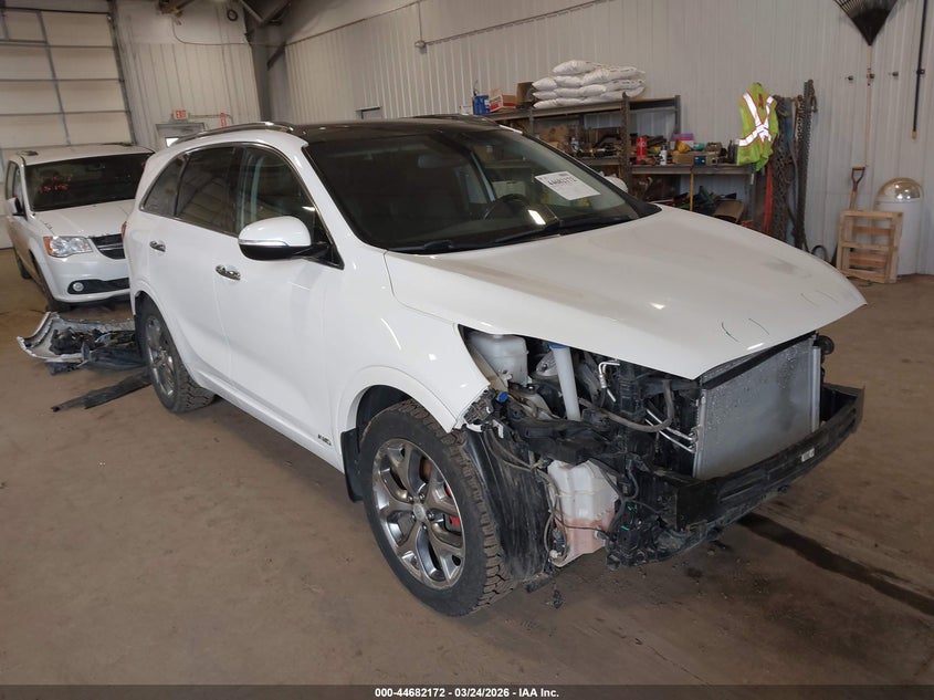 2018 Kia Sorento VIN 5XYPKDA53JG366797 IAAI salvage auction — FRONT END, Regular (South Dakota), sold $2,550 on 2026-07-07 (photo 1)