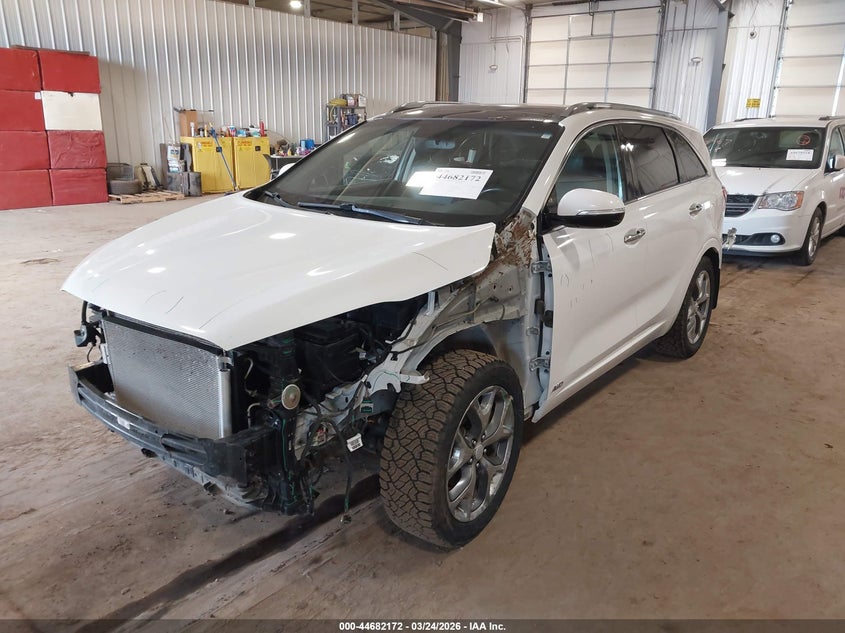 2018 Kia Sorento VIN 5XYPKDA53JG366797 IAAI salvage auction — FRONT END, Regular (South Dakota), sold $2,550 on 2026-07-07 (photo 2)