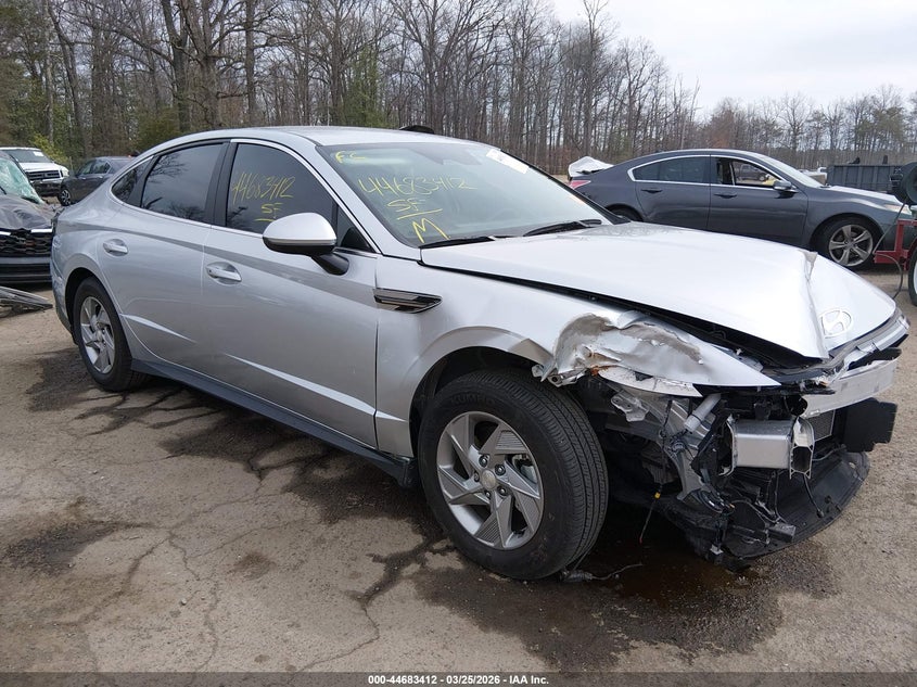 2025 Hyundai Sonata VIN KMHL24JAXSA438670 IAAI salvage auction — FRONT END, Salvage - Greater Than 75% (Maryland), sold $6,650 on 2026-07-08 (photo 1)
