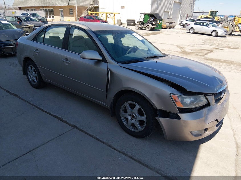 2006 Hyundai Sonata VIN KMHEU46C56A099044 IAAI salvage auction — FRONT END, Salvage (Illinois), sold $250 on 2026-07-14 (photo 1)