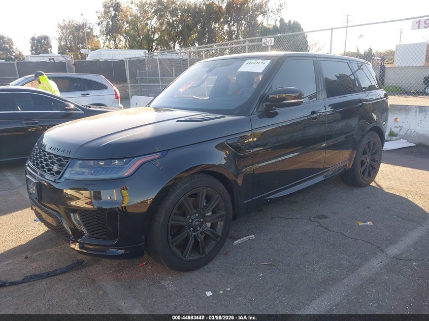 2021 Land rover Range rover sport VIN SALWR2SU8MA778275 IAAI salvage auction — RIGHT SIDE, Salvage (California), sold $525 on 2026-07-30 (photo 2)