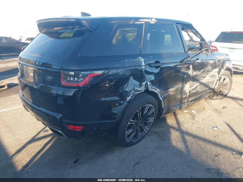 2021 Land rover Range rover sport VIN SALWR2SU8MA778275 IAAI salvage auction — RIGHT SIDE, Salvage (California), sold $525 on 2026-07-30 (photo 4)