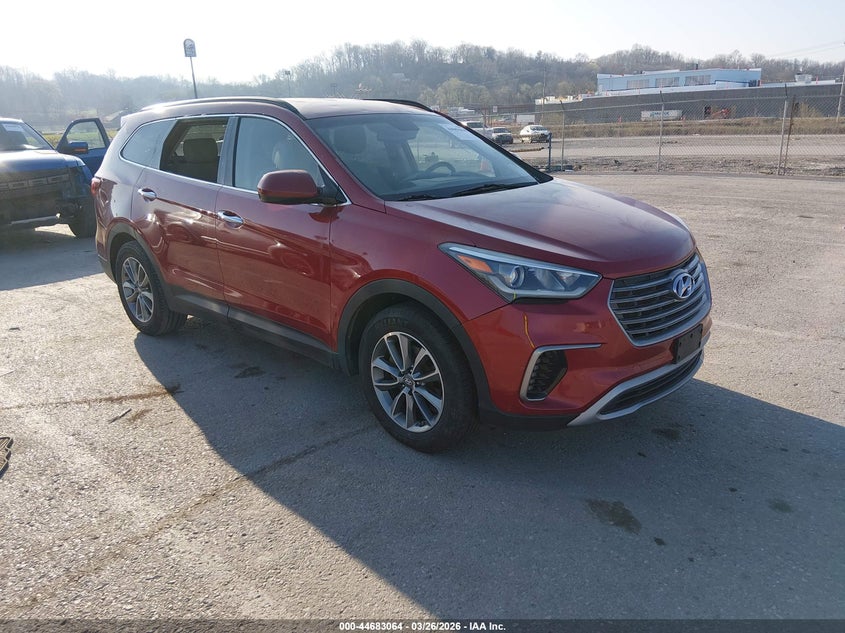 2017 Hyundai Santa fe VIN KM8SM4HF7HU202072 IAAI salvage auction — RIGHT SIDE, Clear (Missouri), sold $3,050 on 2026-07-07 (photo 1)