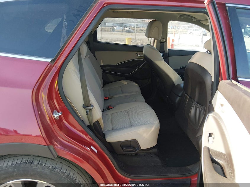 2017 Hyundai Santa fe VIN KM8SM4HF7HU202072 IAAI salvage auction — RIGHT SIDE, Clear (Missouri), sold $3,050 on 2026-07-07 (photo 8)