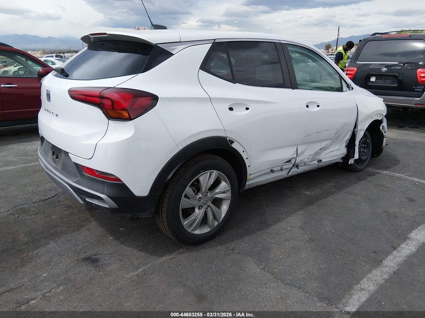 2024 Buick Encore gx VIN KL4AMBS26RB079351 IAAI salvage auction — RIGHT FRONT, Salvage (Nevada), sold $4,450 on 2026-07-24 (photo 4)