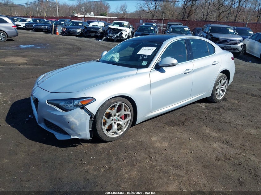 2021 Alfa romeo Giulia VIN ZARFAMBNXM7644440 IAAI salvage auction — SIDE, Salvage (Idaho), sold $2,175 on 2026-08-05 (photo 2)
