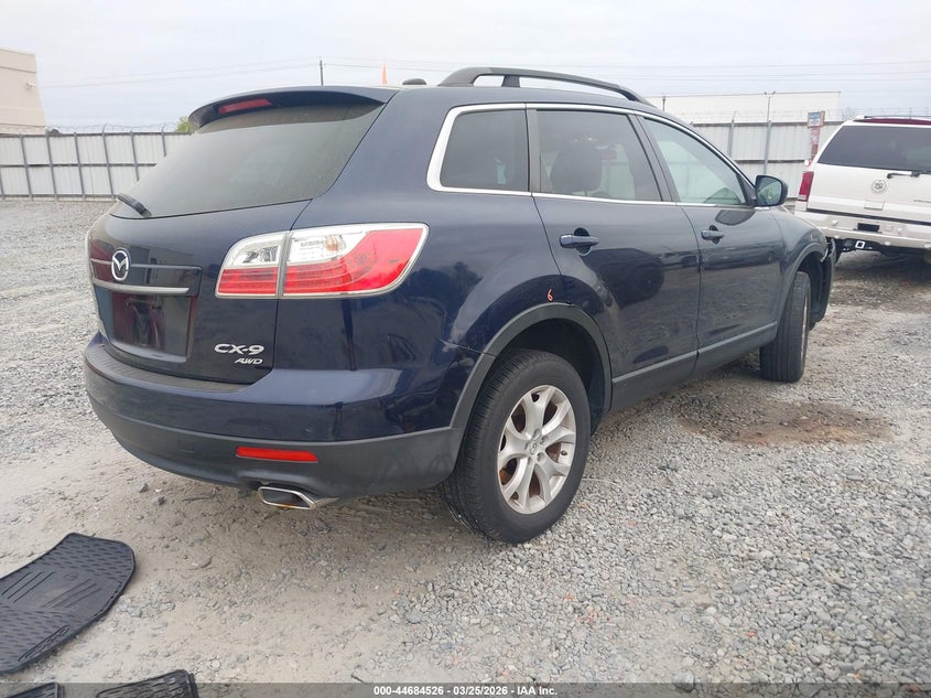 2012 Mazda Cx-9 VIN JM3TB3CV4C0367379 IAAI salvage auction — LEFT FRONT, Salvage (Georgia), sold $900 on 2026-07-06 (photo 4)