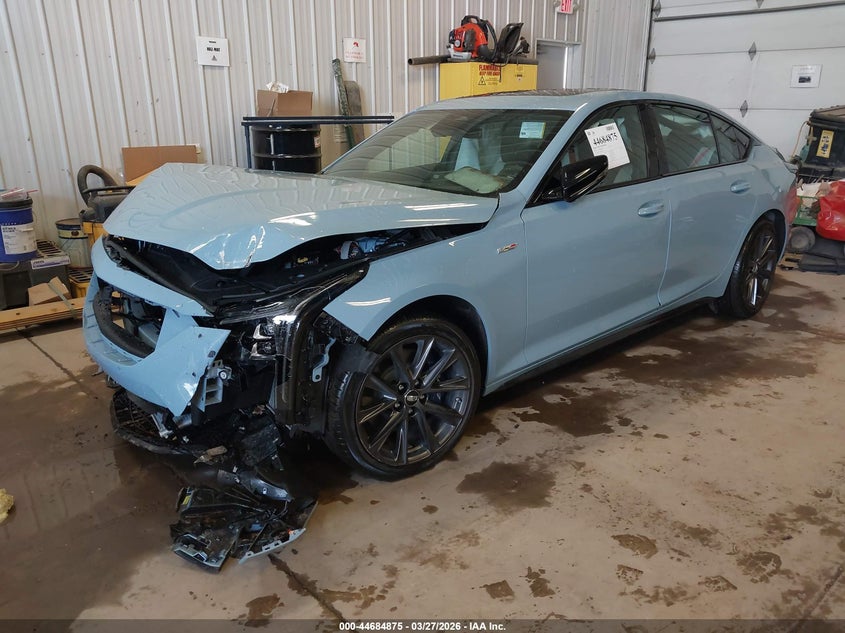 2026 Cadillac Ct5-v VIN 1G6DV5RW6T0109626 IAAI salvage auction — FRONT END, Wait Title, sold $10,400 on 2026-07-28 (photo 2)