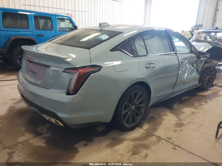 2026 Cadillac Ct5-v VIN 1G6DV5RW6T0109626 IAAI salvage auction — FRONT END, Wait Title, sold $10,400 on 2026-07-28 (photo 4)