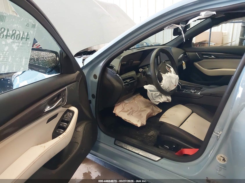 2026 Cadillac Ct5-v VIN 1G6DV5RW6T0109626 IAAI salvage auction — FRONT END, Wait Title, sold $10,400 on 2026-07-28 (photo 5)