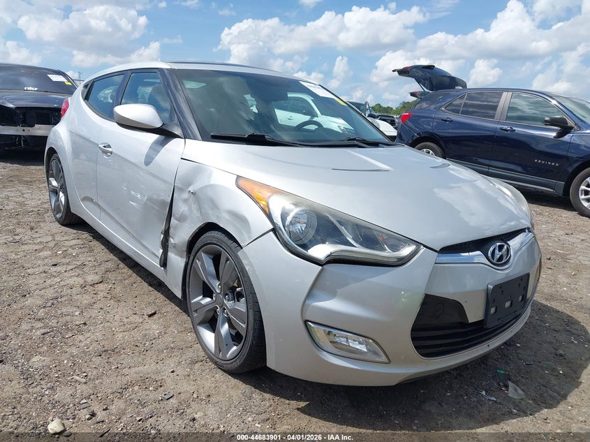 2015 Hyundai Veloster VIN KMHTC6AD9FU240251 IAAI salvage auction — RIGHT FRONT, Salvage (Georgia), sold $1,250 on 2026-07-22 (photo 6)