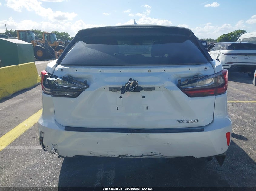 2019 Lexus Rx VIN 2T2ZZMCA4KC140386 IAAI salvage auction — Rear End, Clear (Florida), sold $19,900 on 2026-04-28 (photo 6)