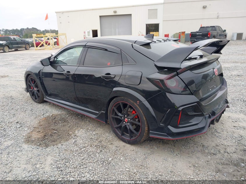 2021 Honda Civic type r VIN SHHFK8G76MU202417 IAAI salvage auction — RIGHT FRONT, Wait Title, sold $15,500 on 2026-07-09 (photo 3)