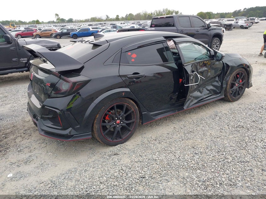 2021 Honda Civic type r VIN SHHFK8G76MU202417 IAAI salvage auction — RIGHT FRONT, Wait Title, sold $15,500 on 2026-07-09 (photo 4)