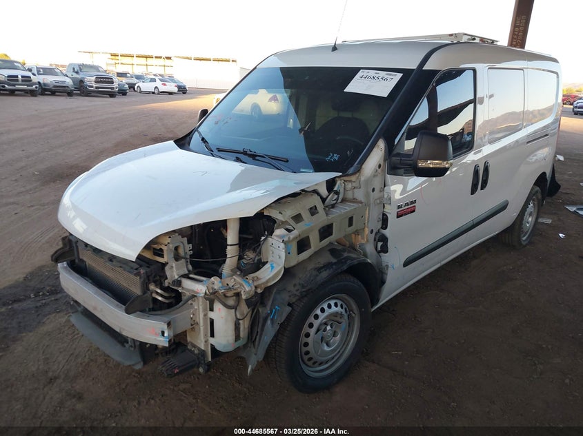 2020 Ram Promaster city VIN ZFBHRFAB3L6S43592 IAAI salvage auction — FRONT END, Wait Title, sold $4,750 on 2026-07-14 (photo 2)
