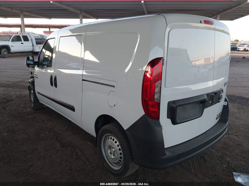 2020 Ram Promaster city VIN ZFBHRFAB3L6S43592 IAAI salvage auction — FRONT END, Wait Title, sold $4,750 on 2026-07-14 (photo 3)