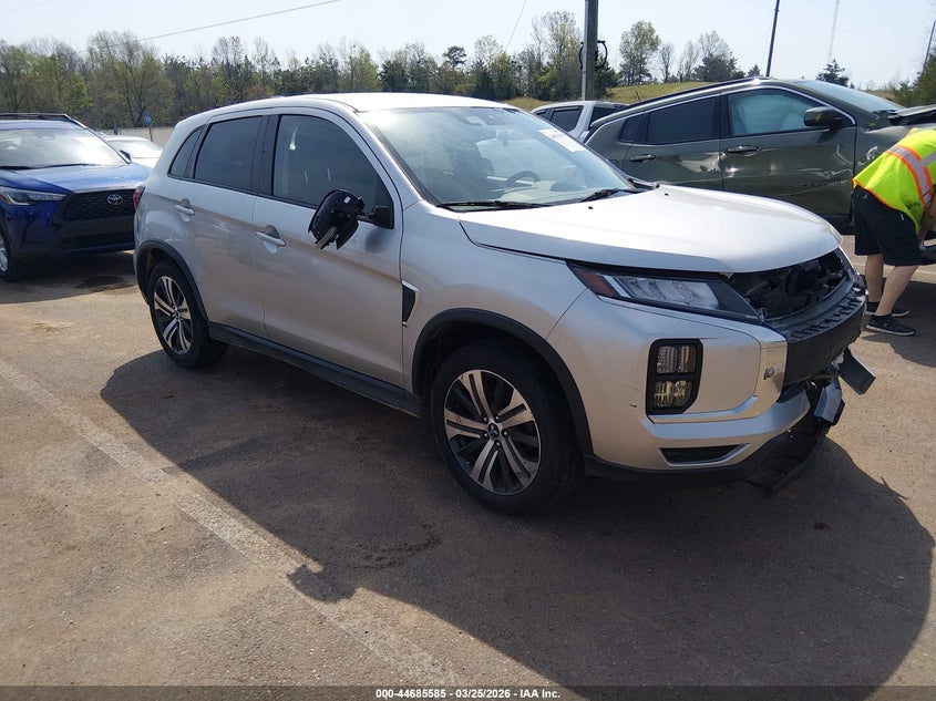 2020 Mitsubishi Outlander VIN JA4AR3AU8LU010859 IAAI salvage auction — FRONT END, Salvage (Mississippi), sold $3,800 on 2026-08-22 (photo 1)