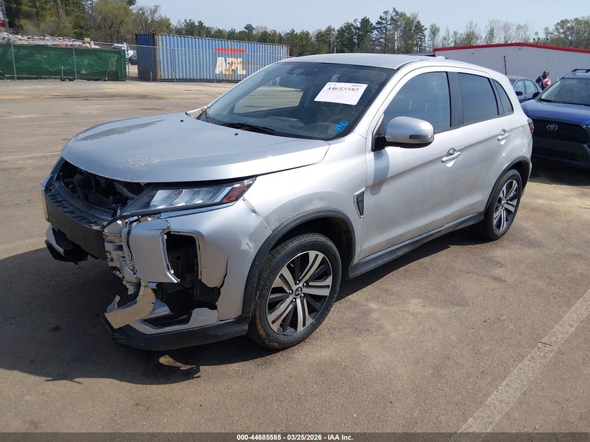 2020 Mitsubishi Outlander VIN JA4AR3AU8LU010859 IAAI salvage auction — FRONT END, Salvage (Mississippi), sold $3,800 on 2026-08-22 (photo 2)