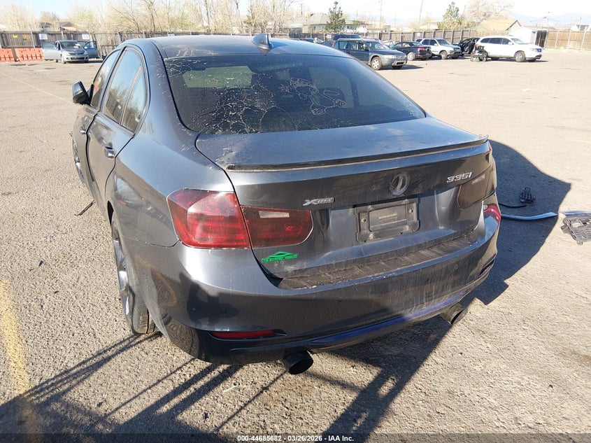 2013 BMW 3er VIN WBA3B9G57DNR89837 IAAI salvage auction — FRONT END, Salvage (Colorado), sold $775 on 2026-07-07 (photo 3)