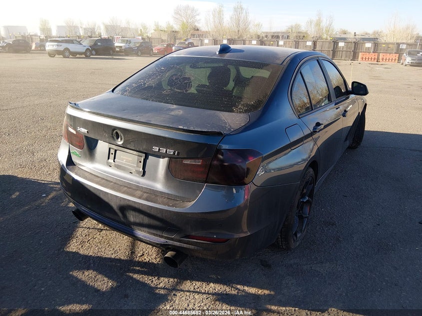 2013 BMW 3er VIN WBA3B9G57DNR89837 IAAI salvage auction — FRONT END, Salvage (Colorado), sold $775 on 2026-07-07 (photo 4)
