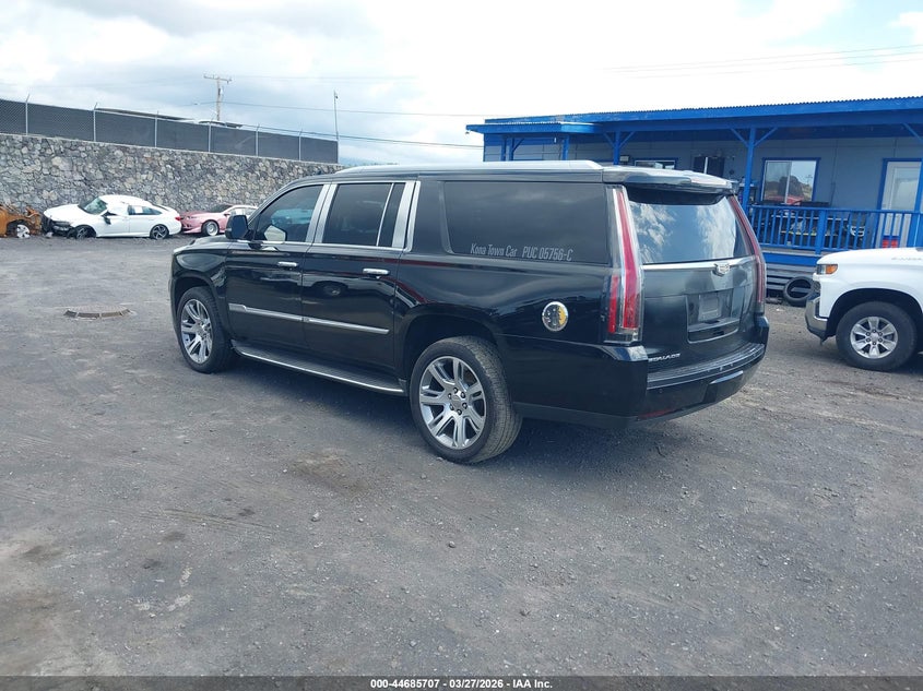 2017 Cadillac Escalade VIN 1GYS3GKJ6HR160299 IAAI salvage auction — WATER/FLOOD, Bill Of Sale (Hawaii), sold $2,150 on 2026-07-21 (photo 3)