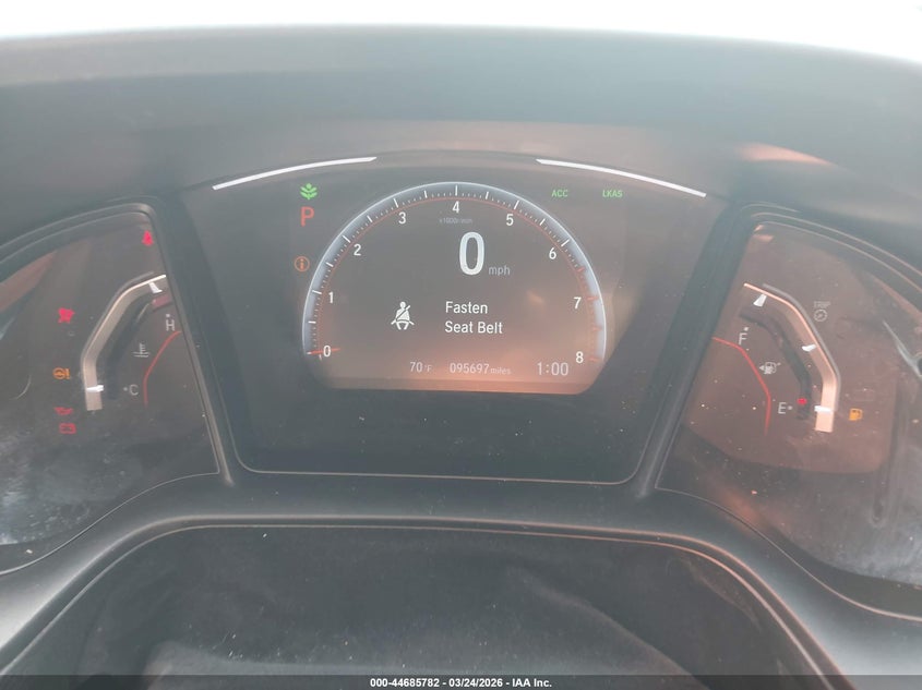 2021 Honda Civic VIN SHHFK7H43MU415212 IAAI salvage auction — FRONT END, Clear (Oklahoma), sold $5,300 on 2026-07-21 (photo 7)