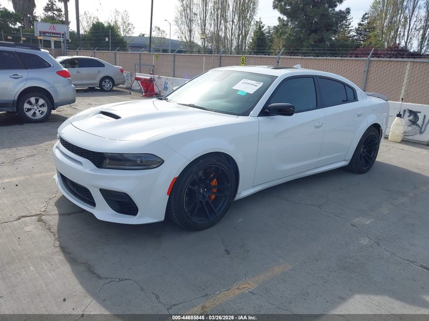 2023 Dodge Charger VIN 2C3CDXGJ1PH638714 IAAI salvage auction — THEFT, Wait Title, sold $34,250 on 2026-07-30 (photo 2)