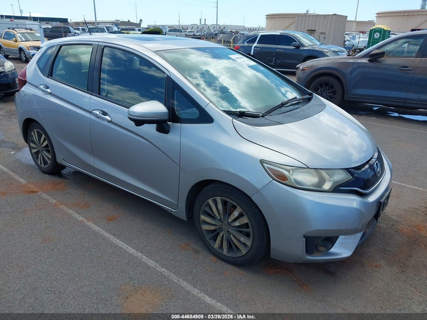 2017 Honda Fit VIN JHMGK5H75HS019827 IAAI salvage auction — WATER/FLOOD, Salvage (Hawaii), sold $1,000 on 2026-07-28 (photo 1)