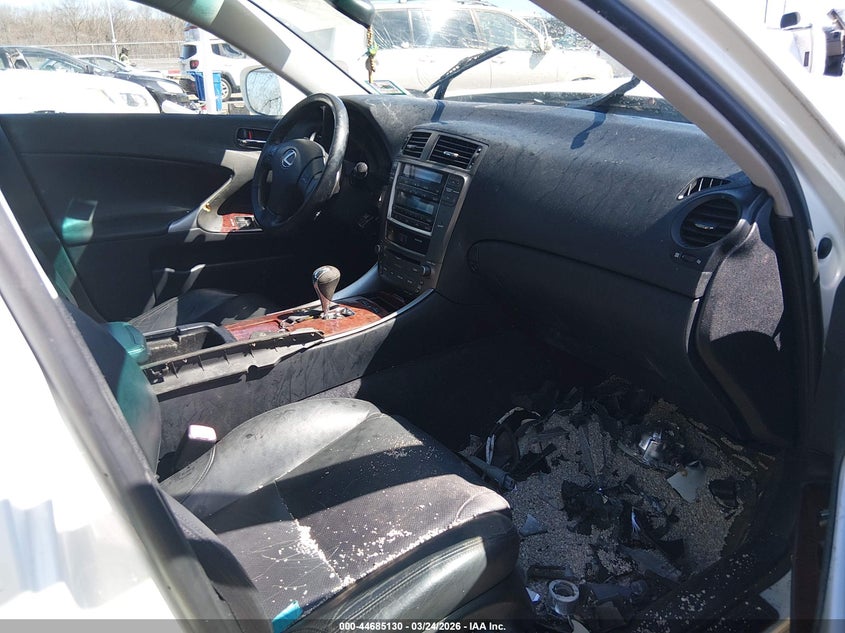 2007 Lexus Is VIN JTHCK262X72019664 IAAI salvage auction — FRONT END, Salvage (New Jersey), sold $425 on 2026-07-13 (photo 5)