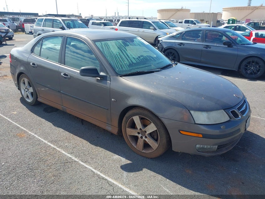 2007 Saab 9-3 VIN YS3FH41U771011196 IAAI salvage auction — WATER/FLOOD, Bill Of Sale (Hawaii), sold $50 on 2026-08-18 (photo 1)