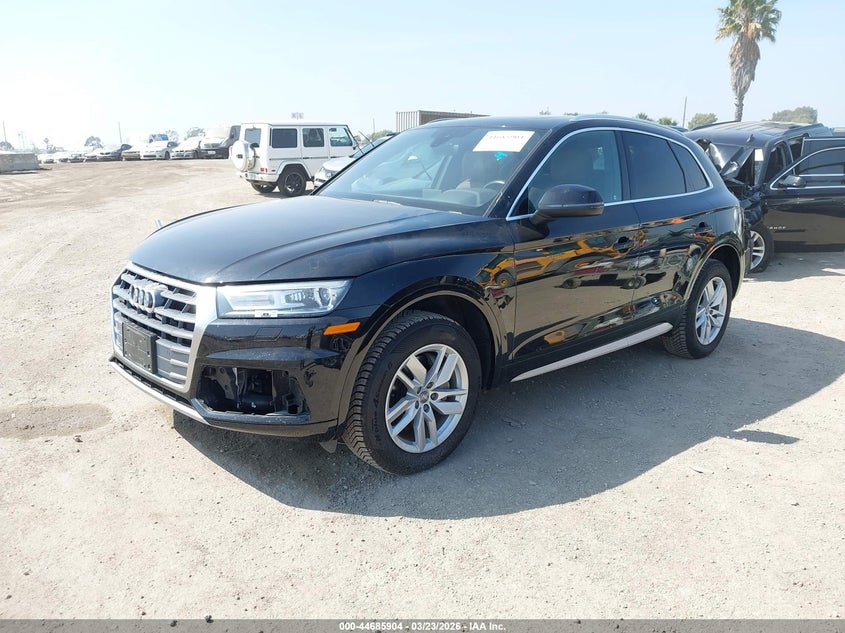 2020 Audi Q5 VIN WA1ANAFYXL2085084 IAAI salvage auction — RIGHT FRONT, Wait Title, sold $9,000 on 2026-07-29 (photo 2)