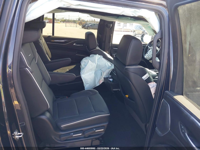 2023 Cadillac Escalade ESV VIN 1GYS3PKL2PR563390 IAAI salvage auction — Side, Rebuildable (Florida), sold $32,550 on 2026-05-18 (photo 8)